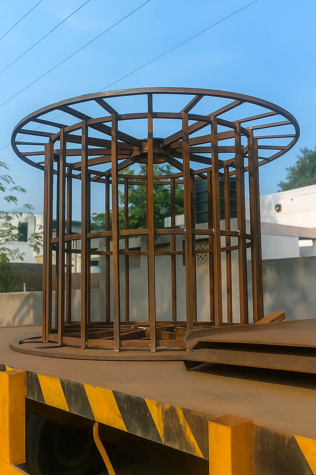 INDUSTRIAL ROPE WHEEL